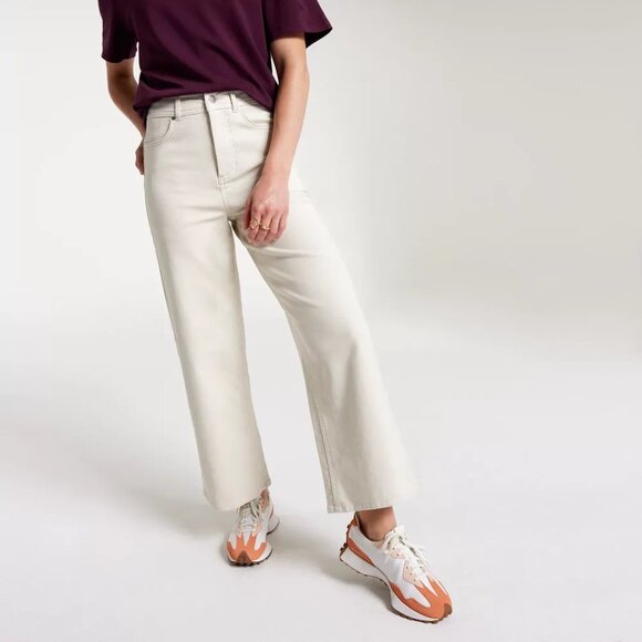 CALIA Women's High Rise Kickback Wide Leg Pant - Picture 1 of 8